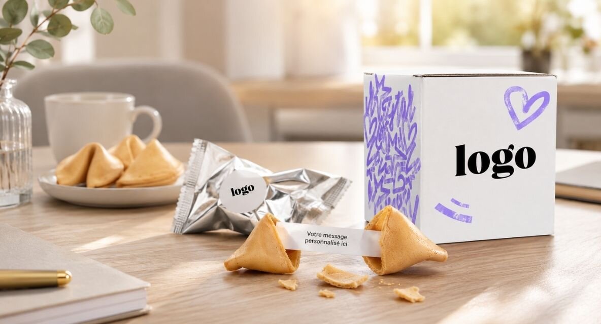 Fortune cookies & biscuits chinois personnalisés